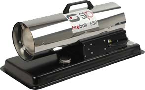 SIP Fireball 550 Space Heater